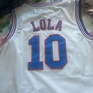 tune squad jersey, lola bunny Size LARGE